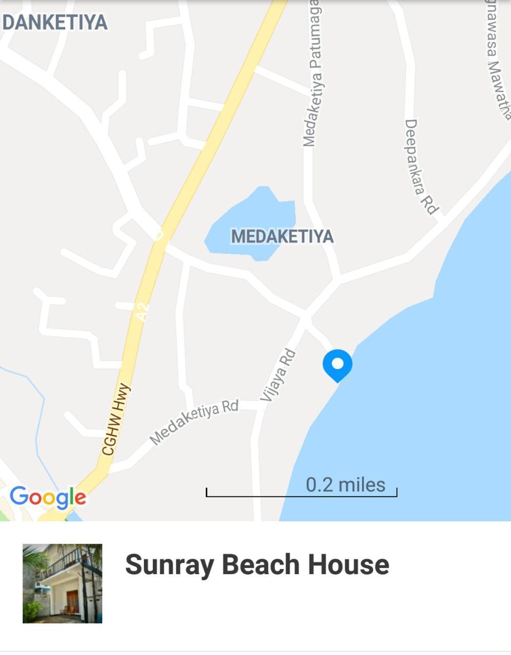 Sunray Beach House Tangalle Eksteriør billede